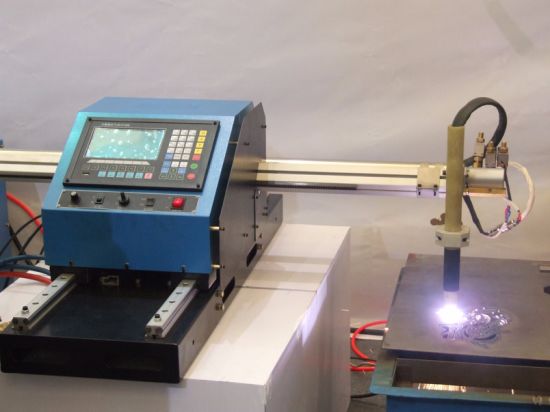 Prijenosni metalni stroj za rezanje od nehrđajućeg čelika, CNC rezač plazme, CNC stroja za rezanje plazma metala