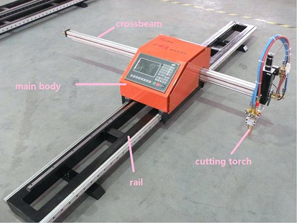 Novi proizvod cnc plazma stroja za rezanje metalni list 1200 * 1200mm radno područje