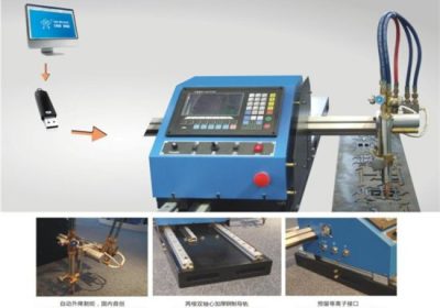 Prijenosni CNC stroja za rezanje plazme i automatski stroj za rezanje plina s čeličnim trakom
